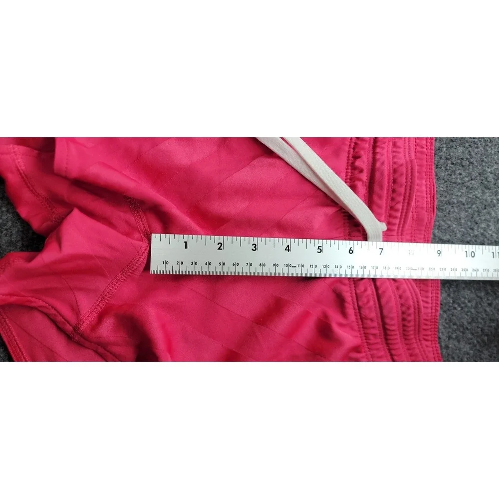 Nike Dri-Fit Shorts Women's Small Bright Pink Drawstring EUC